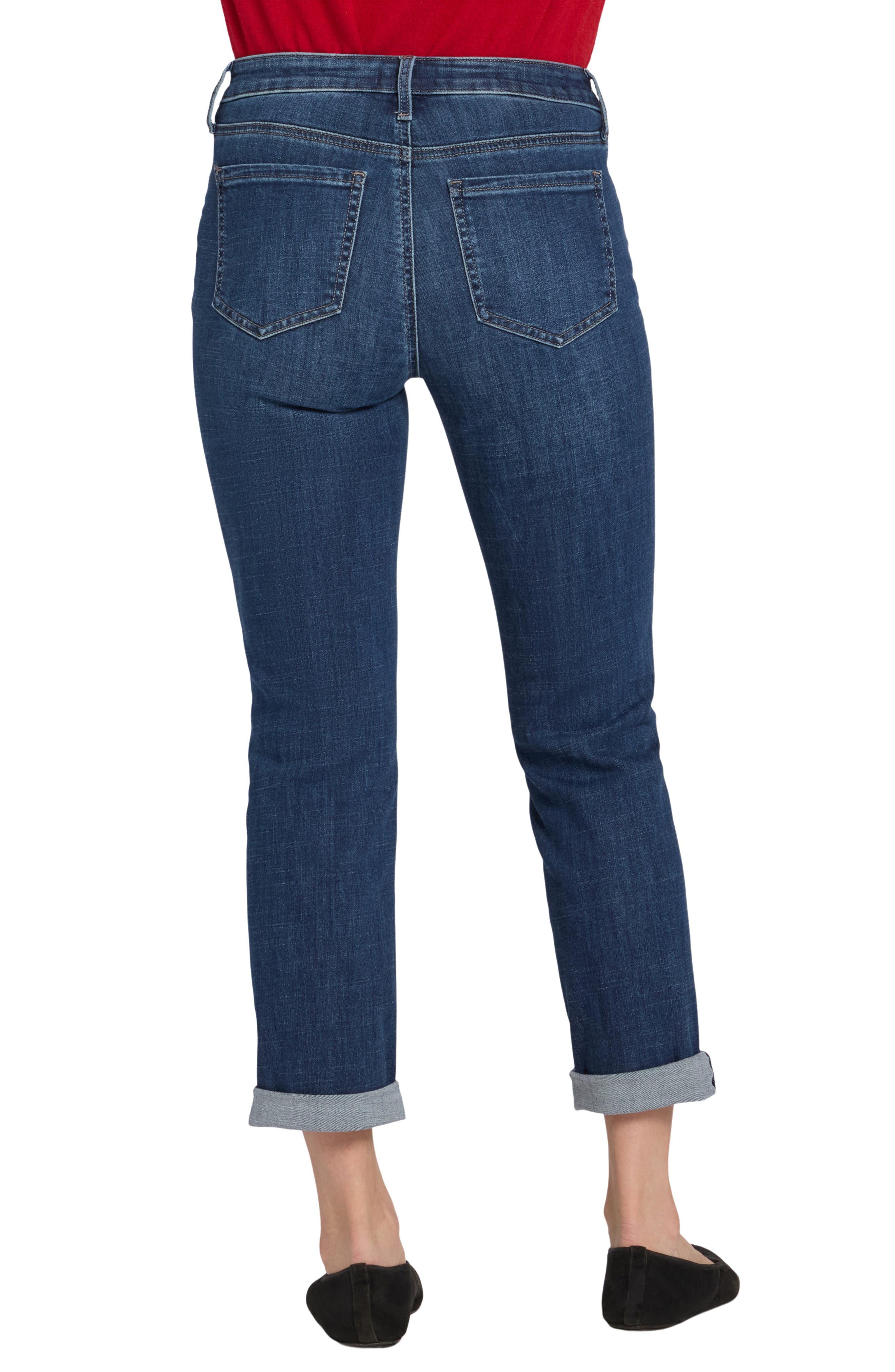 Sheri Cuffed Straight Leg Jeans - image 4