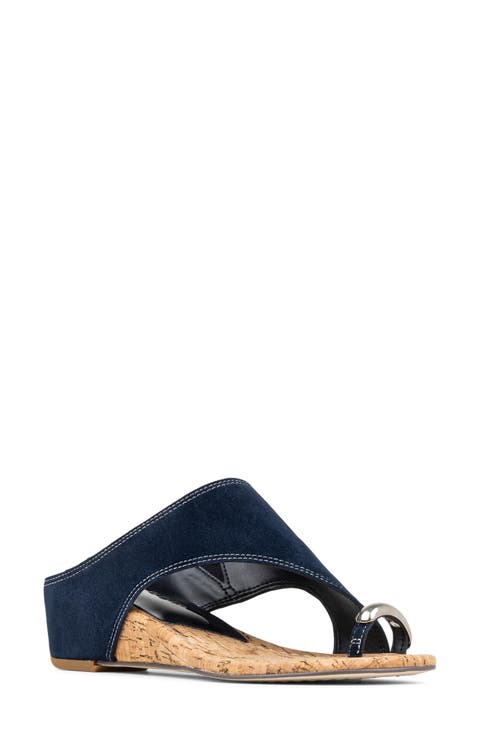 Vesna Toe Loop Wedge Sandal (Women)