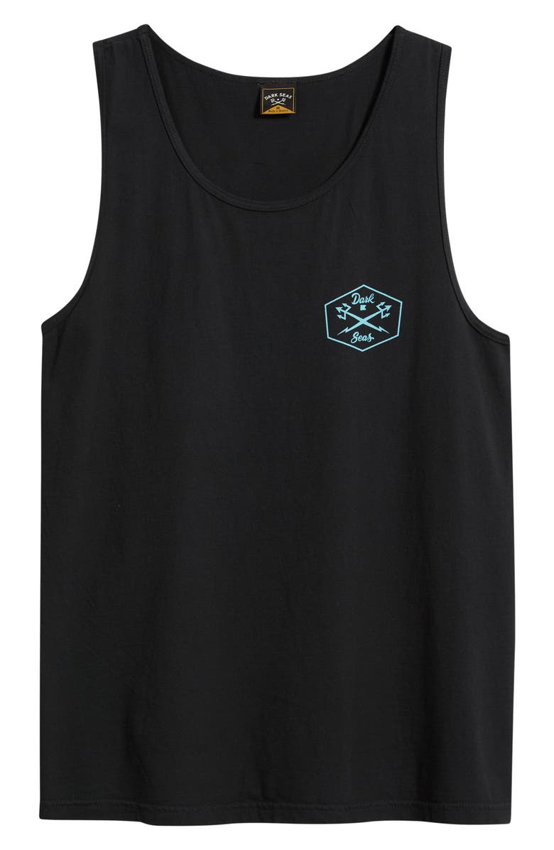 DARK SEAS Bloom Tank, Main, color, Black
