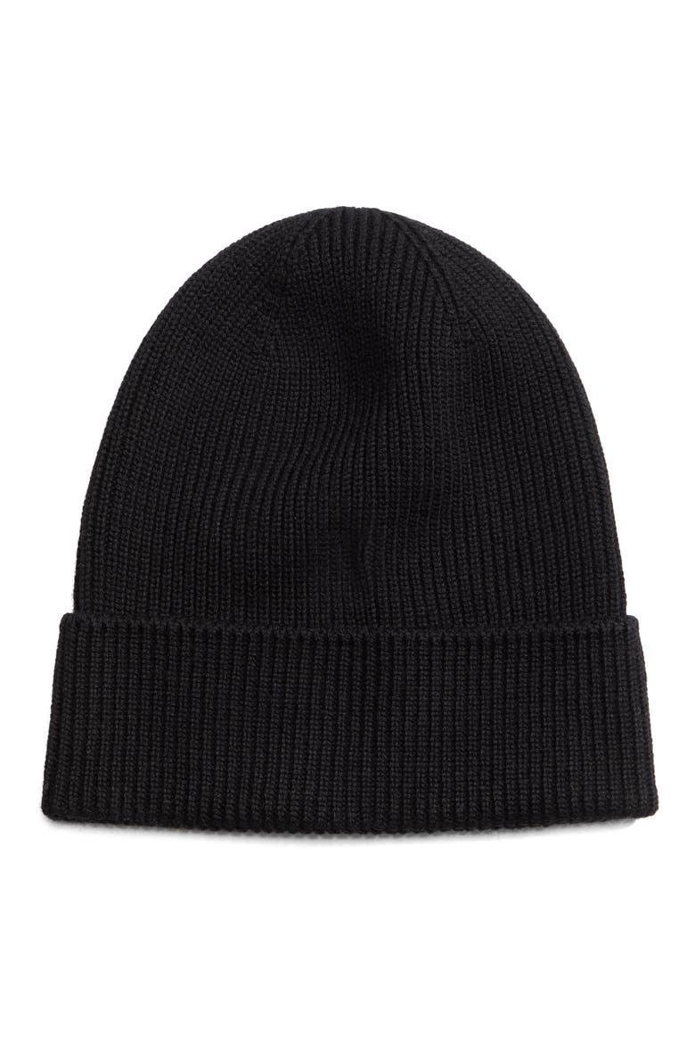 Bell Logo Wool Beanie, Alternate, color, BLACK