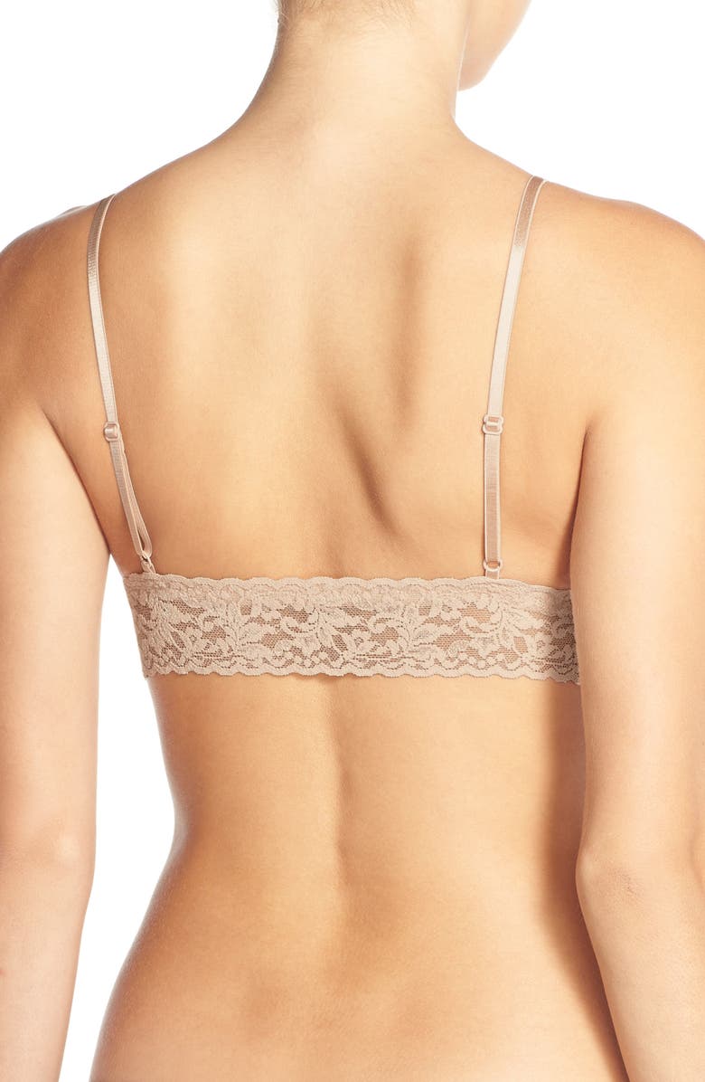 Hanky Panky Signature Lace Padded Bralette, Alternate, color, Chai
