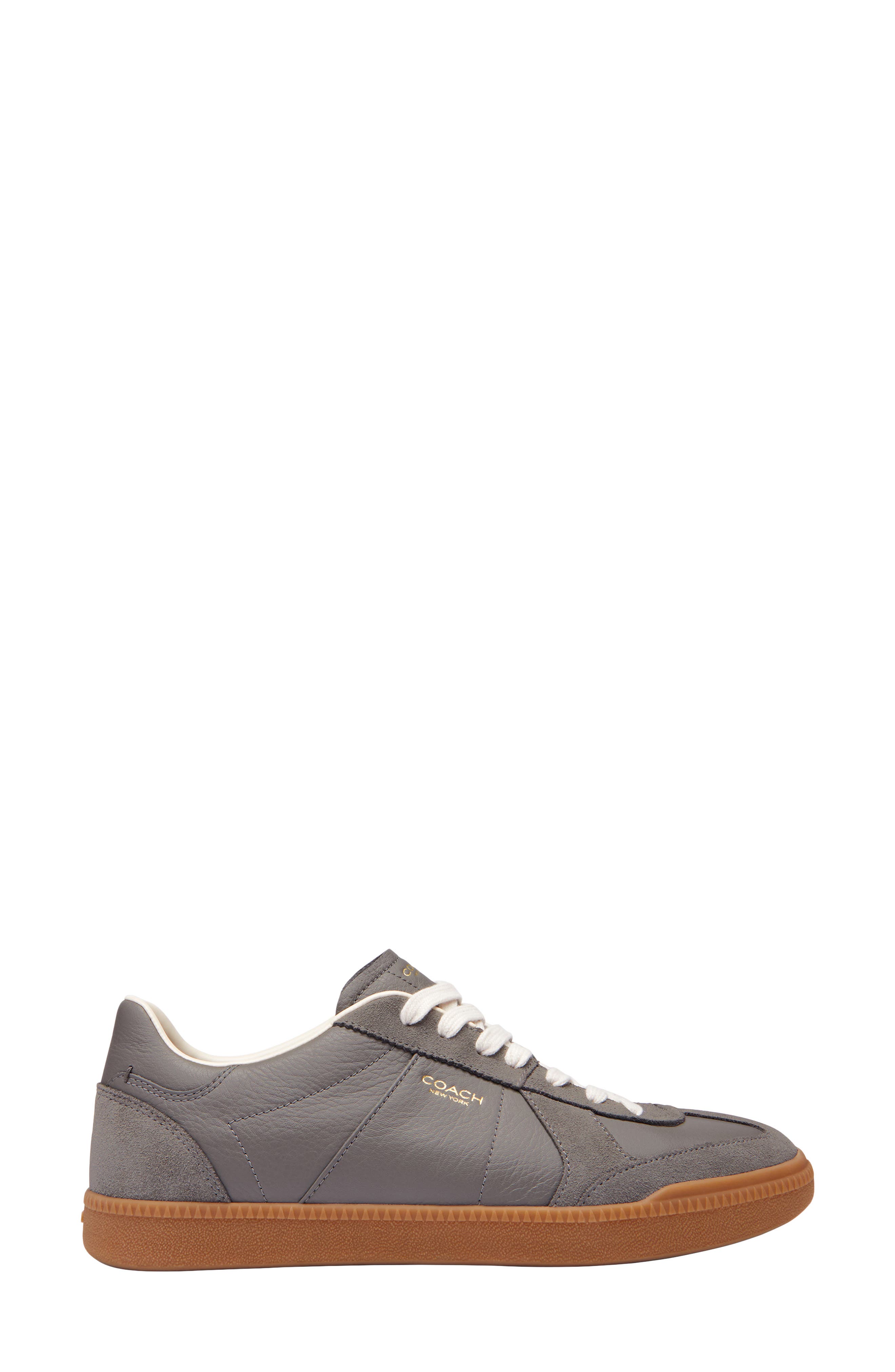 COACH Ellis Low Top Sneaker, Alternate, color, Charcoal
