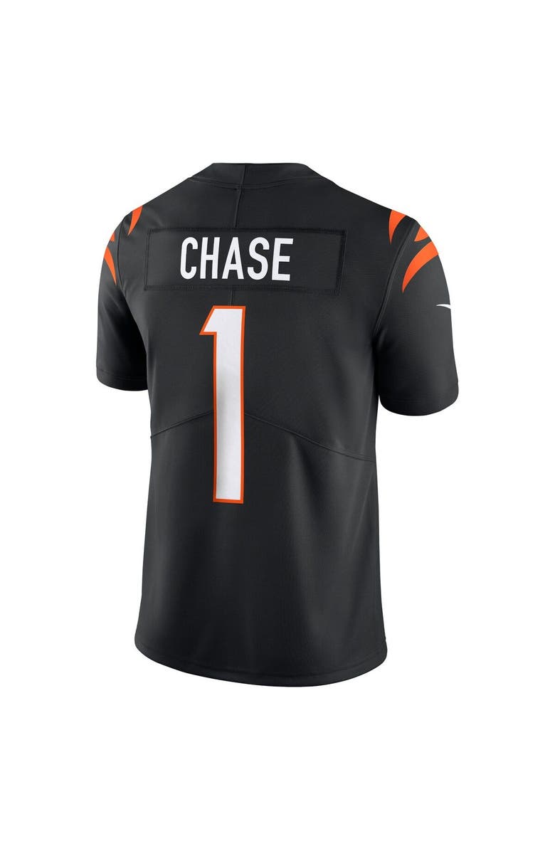Nike Men's Nike Ja'Marr Chase Black Cincinnati Bengals Vapor Untouchable Limited Jersey, Alternate, color, Black