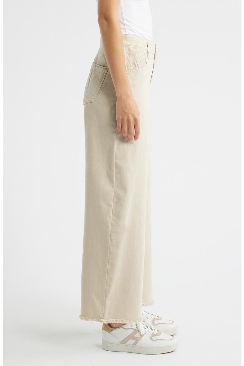 Wyatt Skyrise High Waist Ankle Wide Leg Jeans, Alternate, color, BIRCH