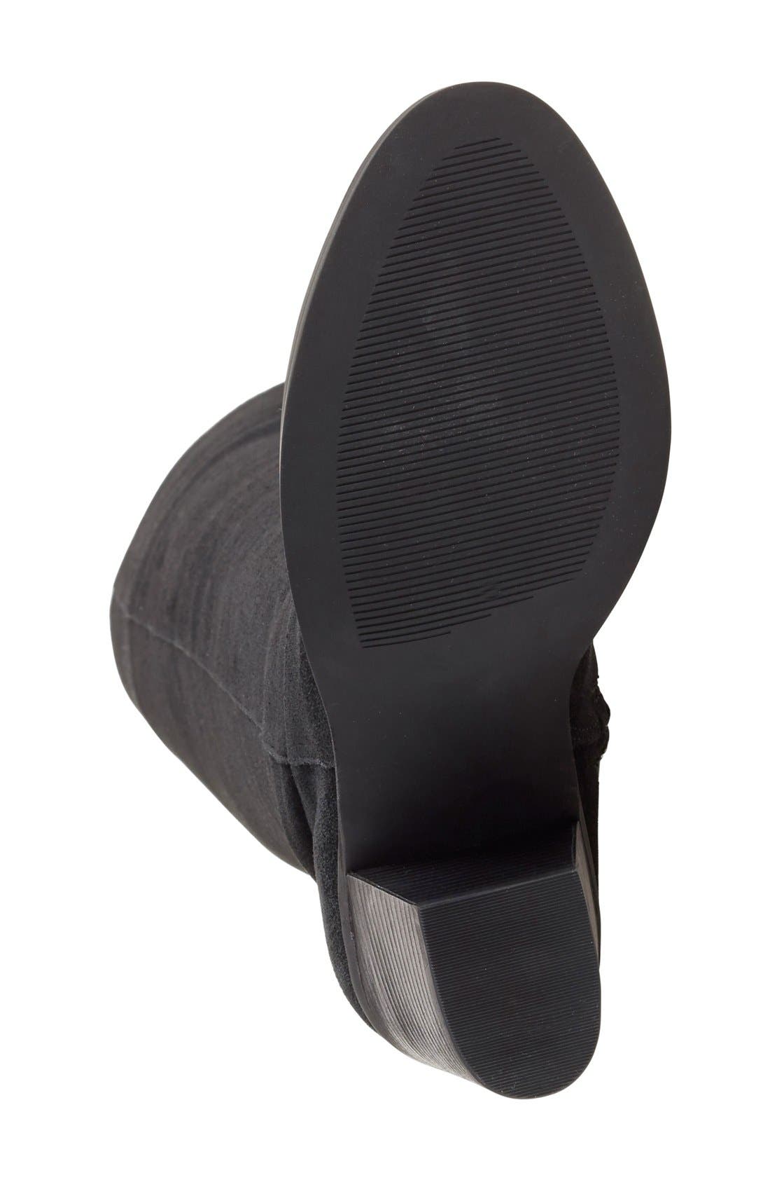 Steve Madden 'Eternul' Over the Knee Block Heel Boot, Alternate, color, 