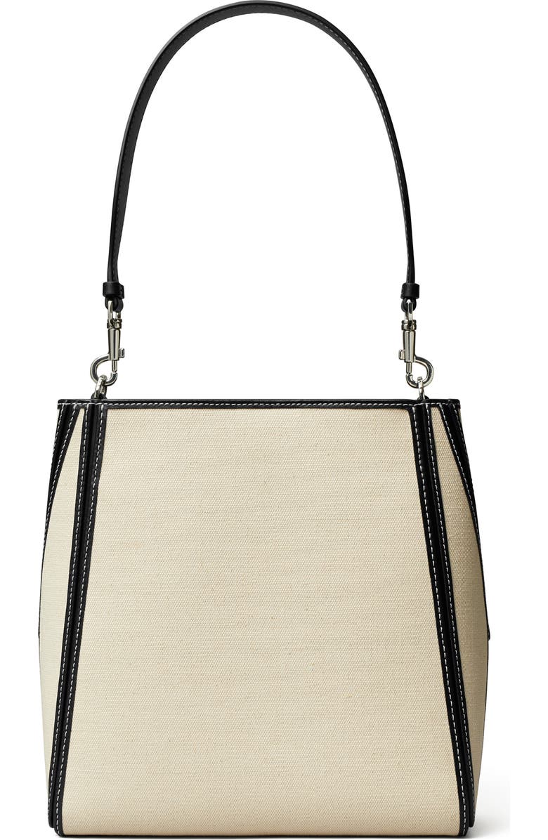 Tory Burch McGraw Canvas Bucket Bag, Alternate, color,