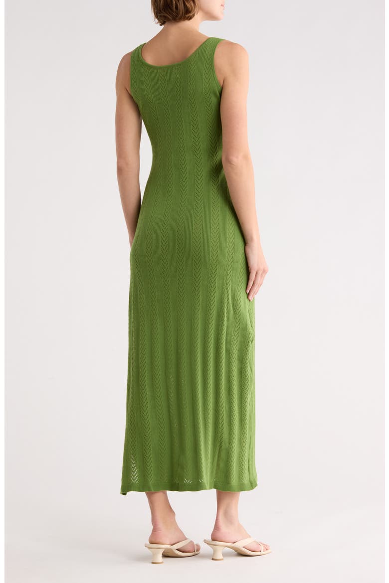 Anam Sleeveless Sweater Dress, Alternate, color, KAKI
