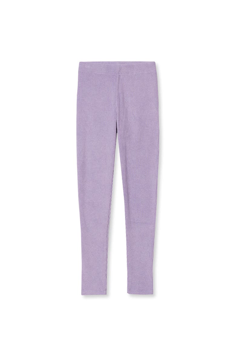 Girls Ribbed Knit Leggings, Main, color, Lilac Breeze
