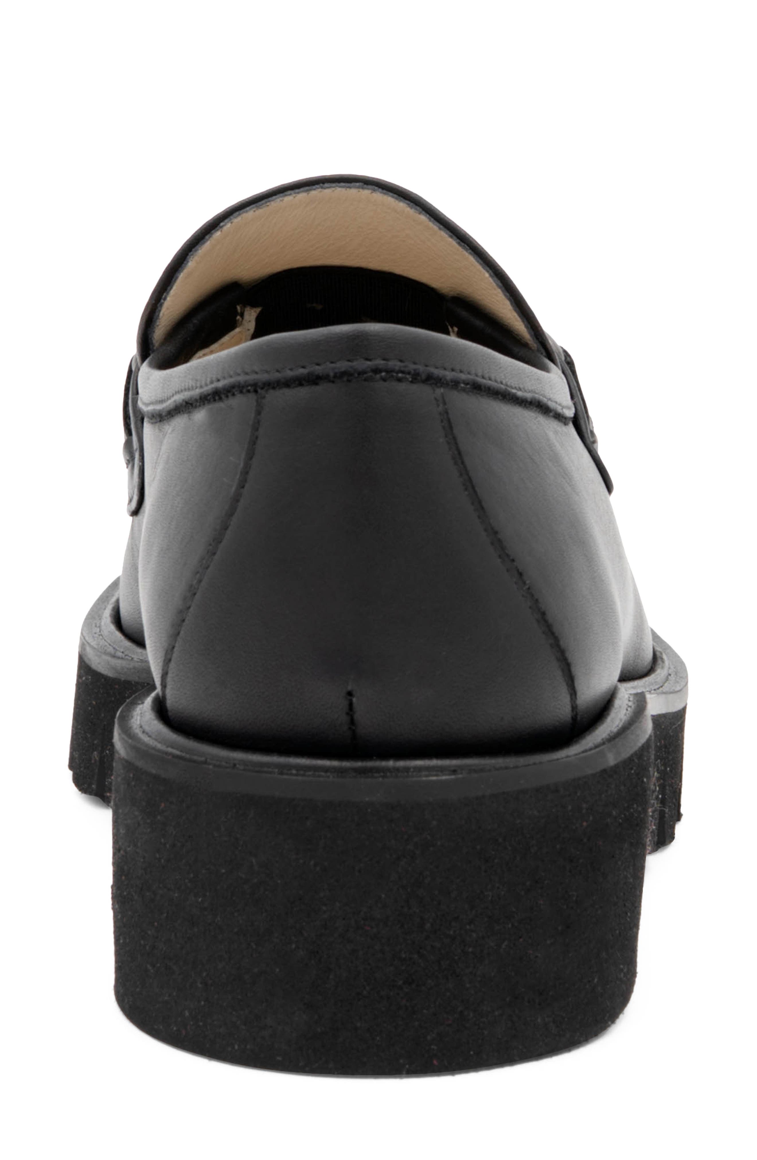 Amalfi by Rangoni Rimini Lug Sole Loafer, Alternate, color, Black Vapor