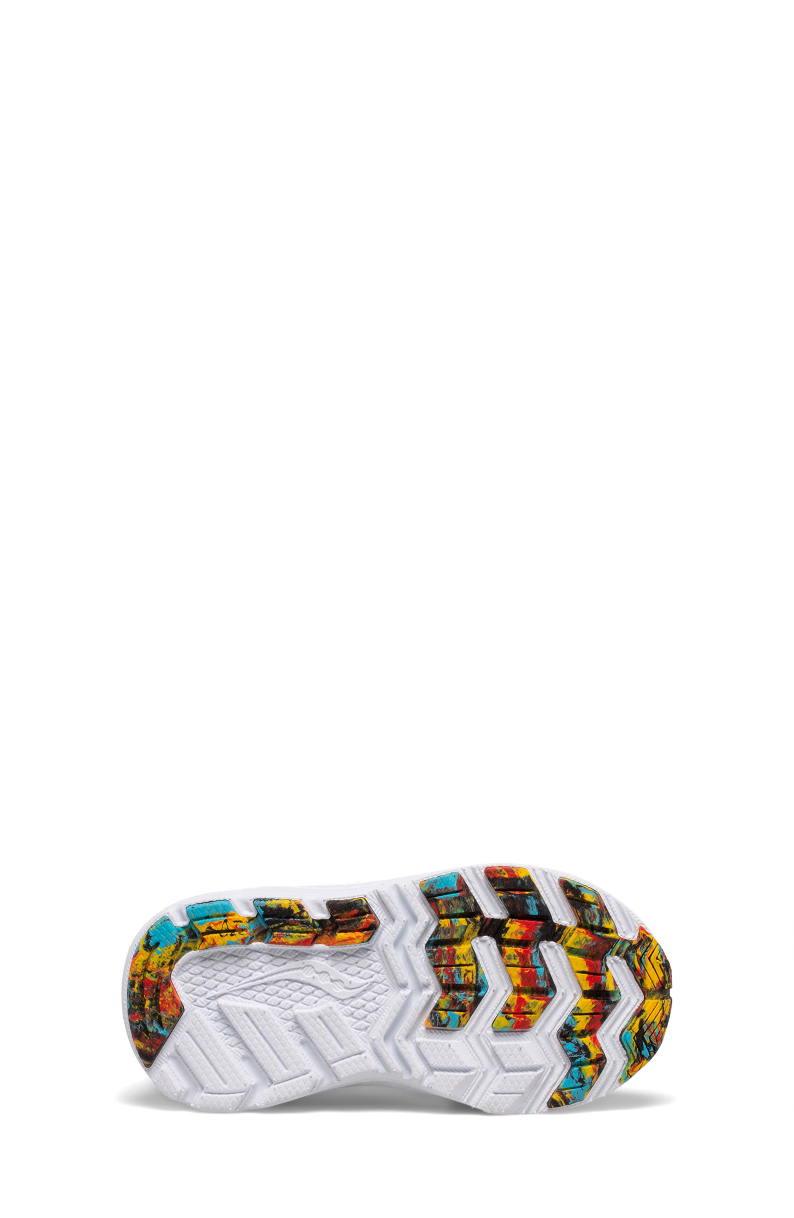 Saucony Ride 10 Jr. Sneaker, Alternate, color, Blue/ Yellow