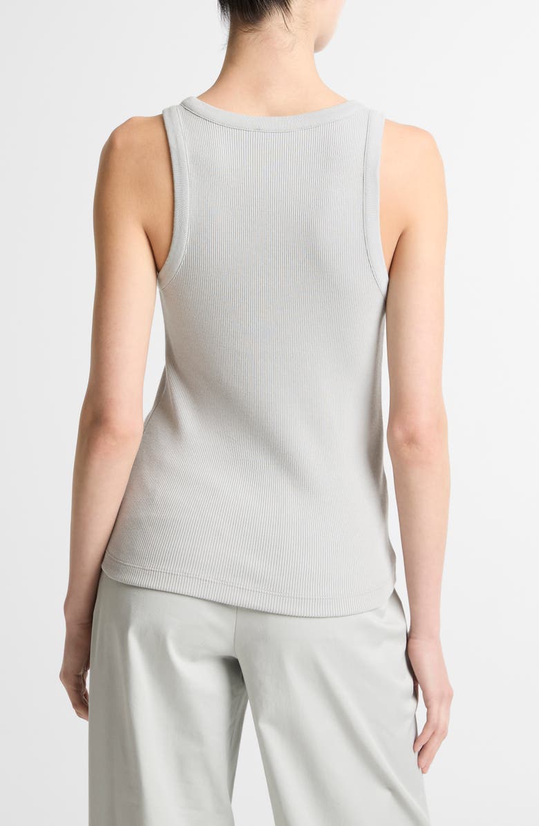 Vince Scoop Neck Rib Tank, Alternate, color, Pale Tide