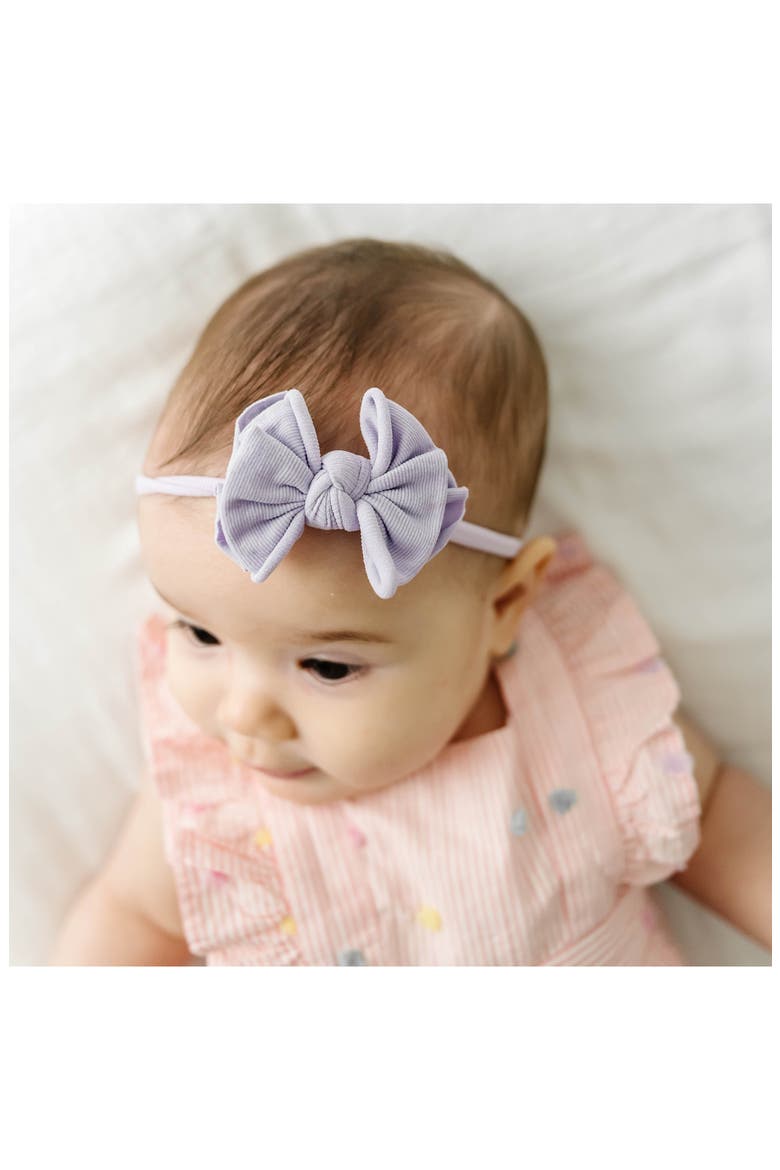 3-Pack Baby Fab Skinny Bow Headbands, Alternate, color, CORAL GUMBALL ORCHID