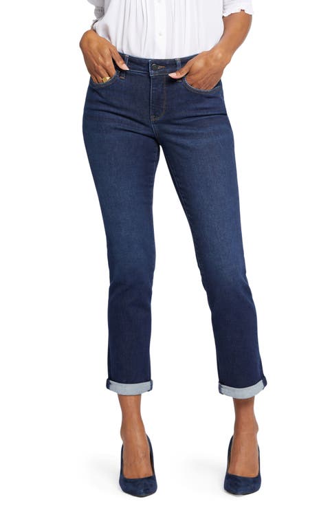 Sheri Cuffed Ankle Slim Jeans