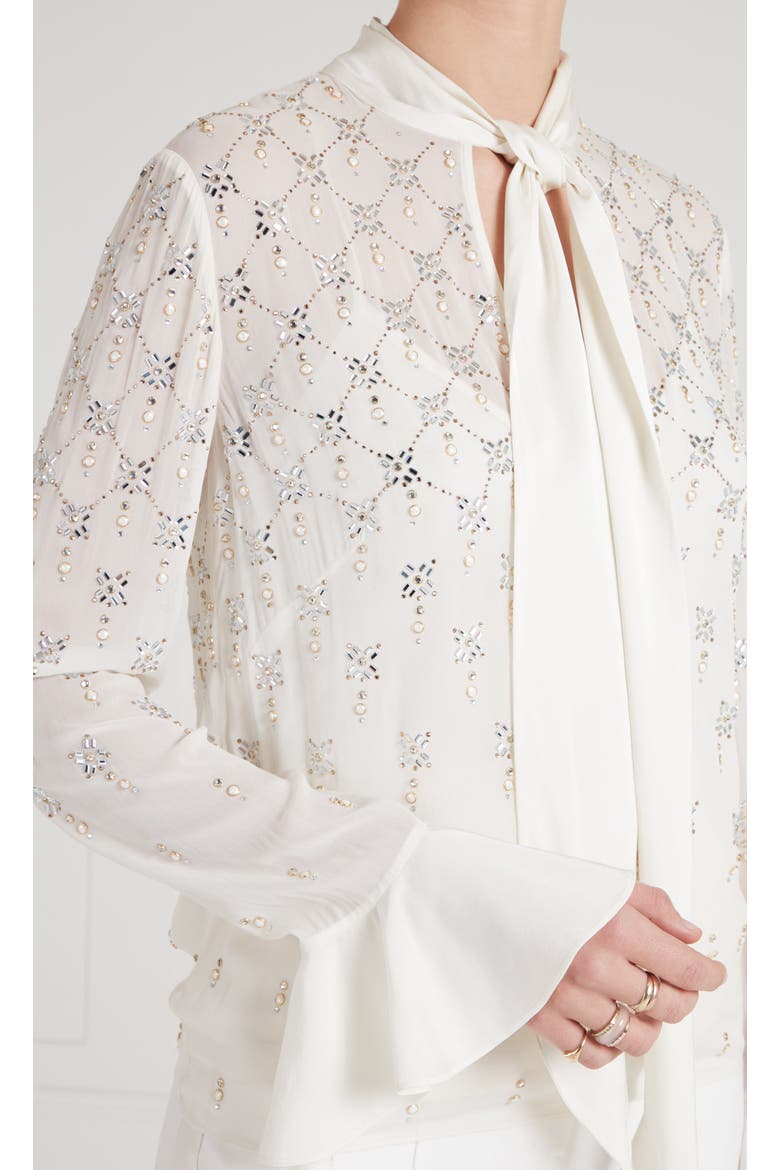 Gallantry Blouse, Alternate, color, Ivory