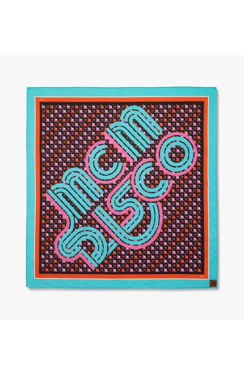 Disco Monogram Scarf