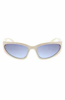 BCBGeneration 54mm Racer Wrap Sunglasses
