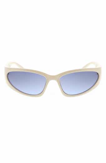 BCBGeneration 54mm Racer Wrap Sunglasses