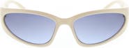 BCBGeneration 54mm Racer Wrap Sunglasses