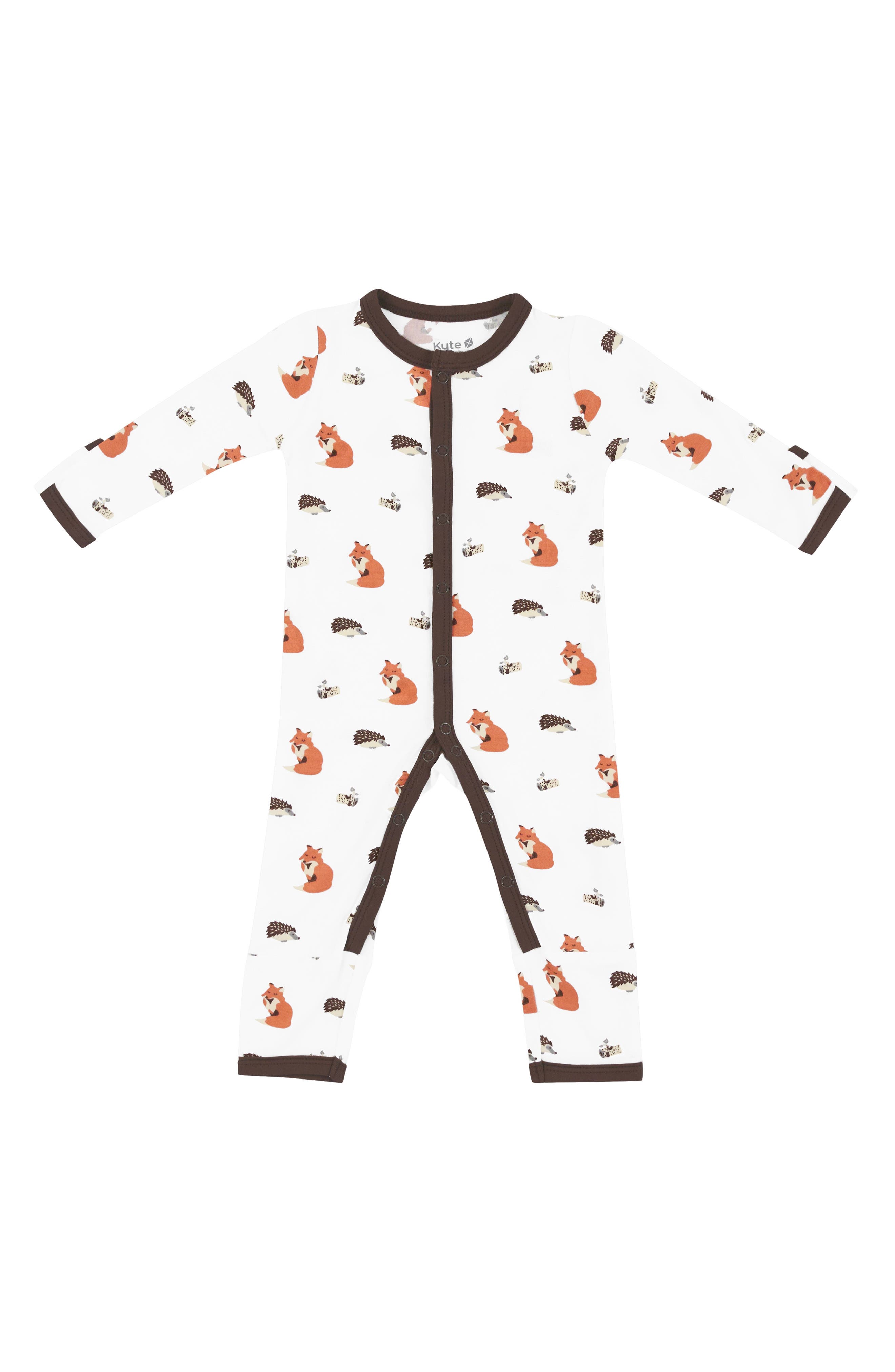 Kyte BABY Sienna Woodland Long Sleeve Snap Romper