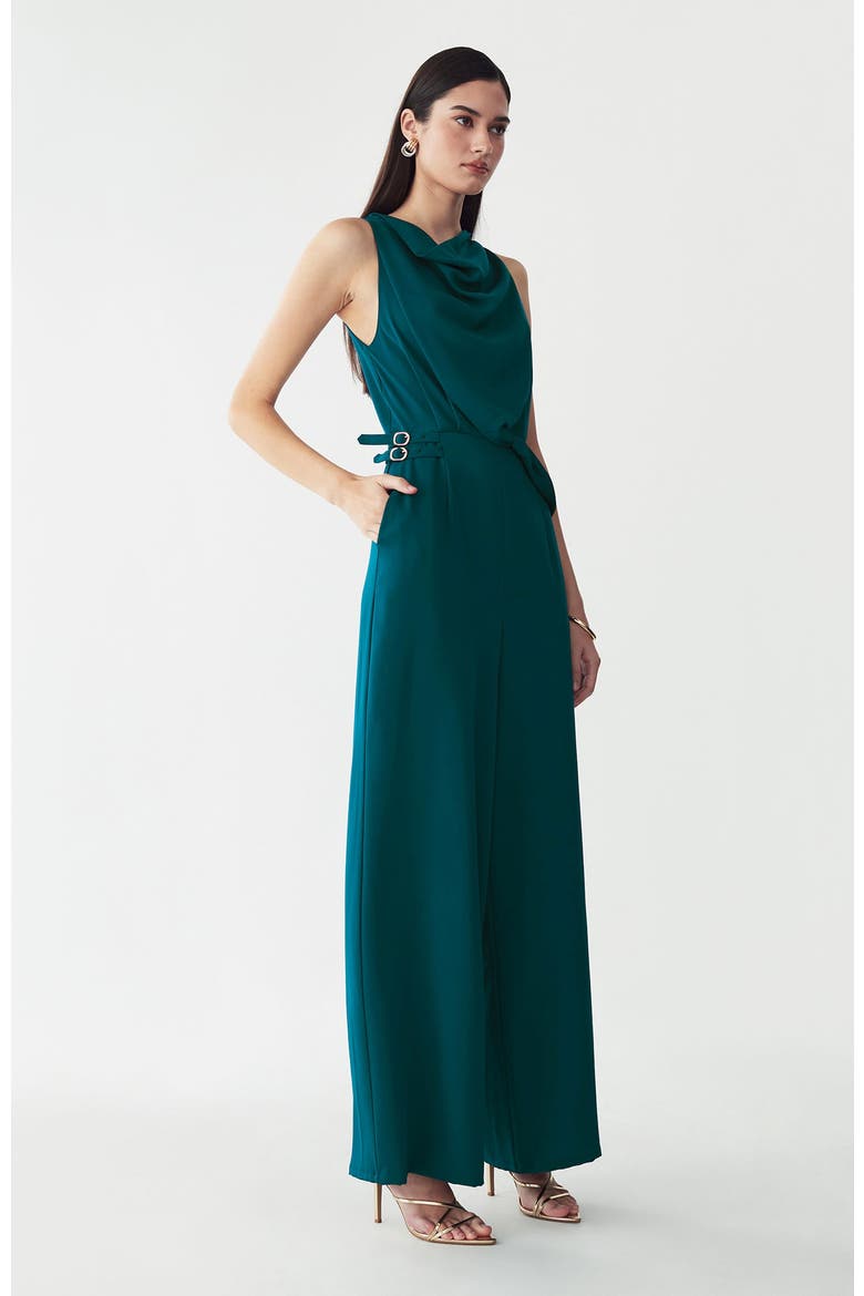 Dalia Jumpsuit, Alternate, color, TEAL