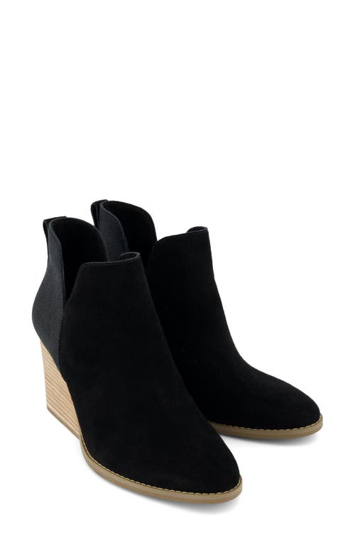 TOMS TOMS ELIZA WEDGE BOOTIE