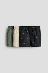 H&M 3-pack Cotton Shorts