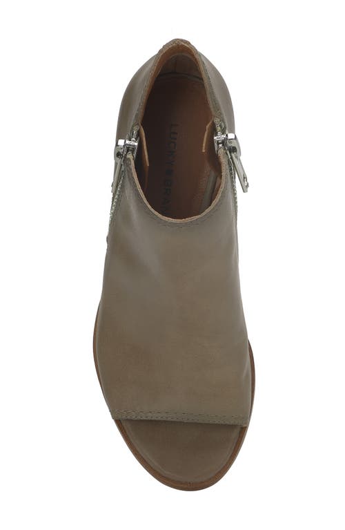 Lucky Brand Joseleen Sandal In Silver Cloud