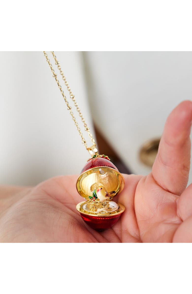 Bill Skinner Studio Robin Egg Locket, Alternate, color, Robin Egg