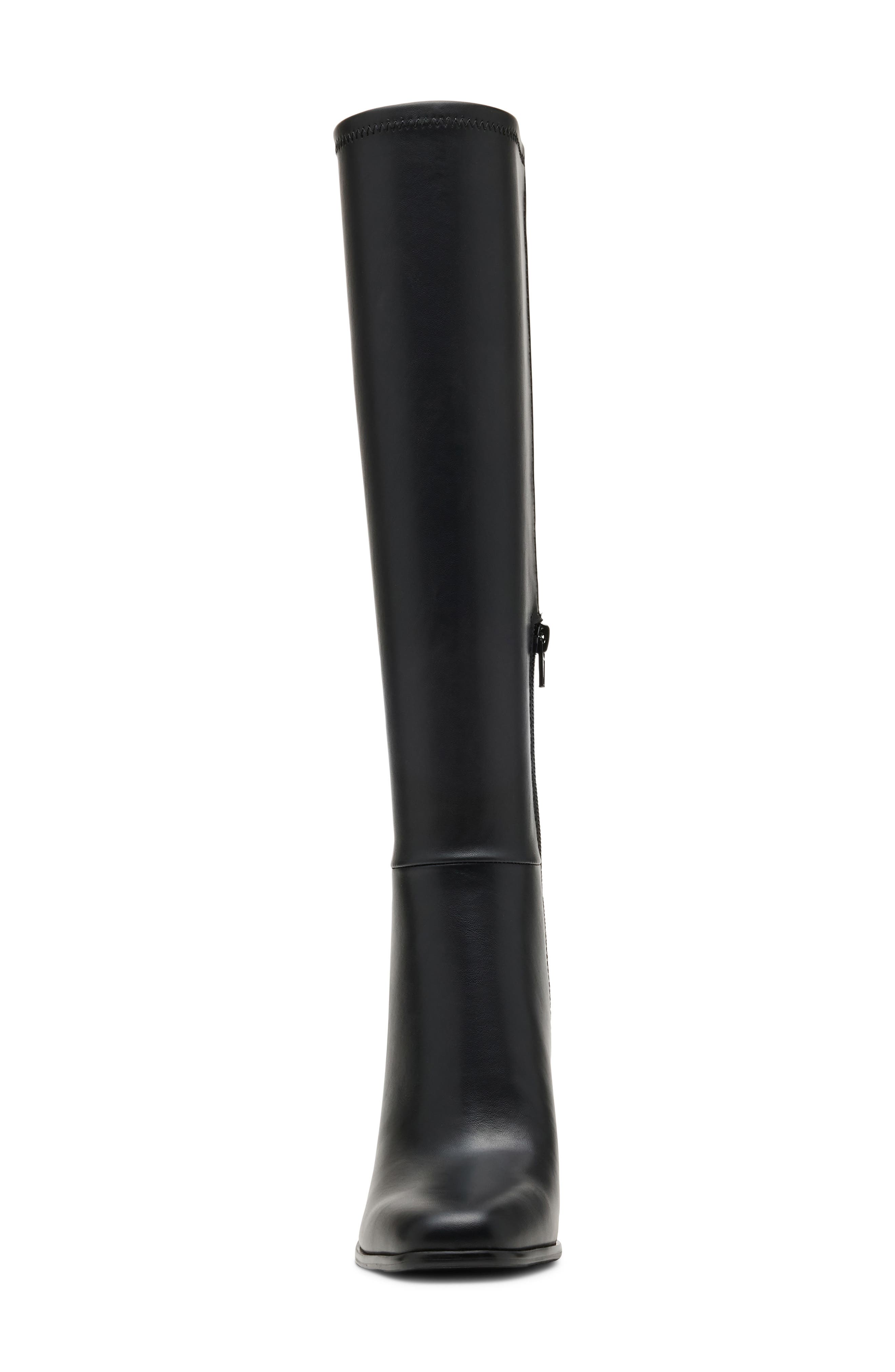 Katiee Faux Leather Knee High Boot, Alternate, color, BLACK PARIS