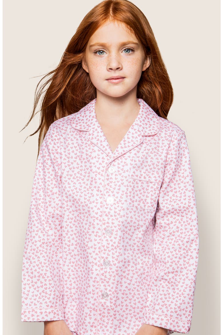 Kids' Sweethearts Two-Piece Pajamas, Alternate, color, PINK