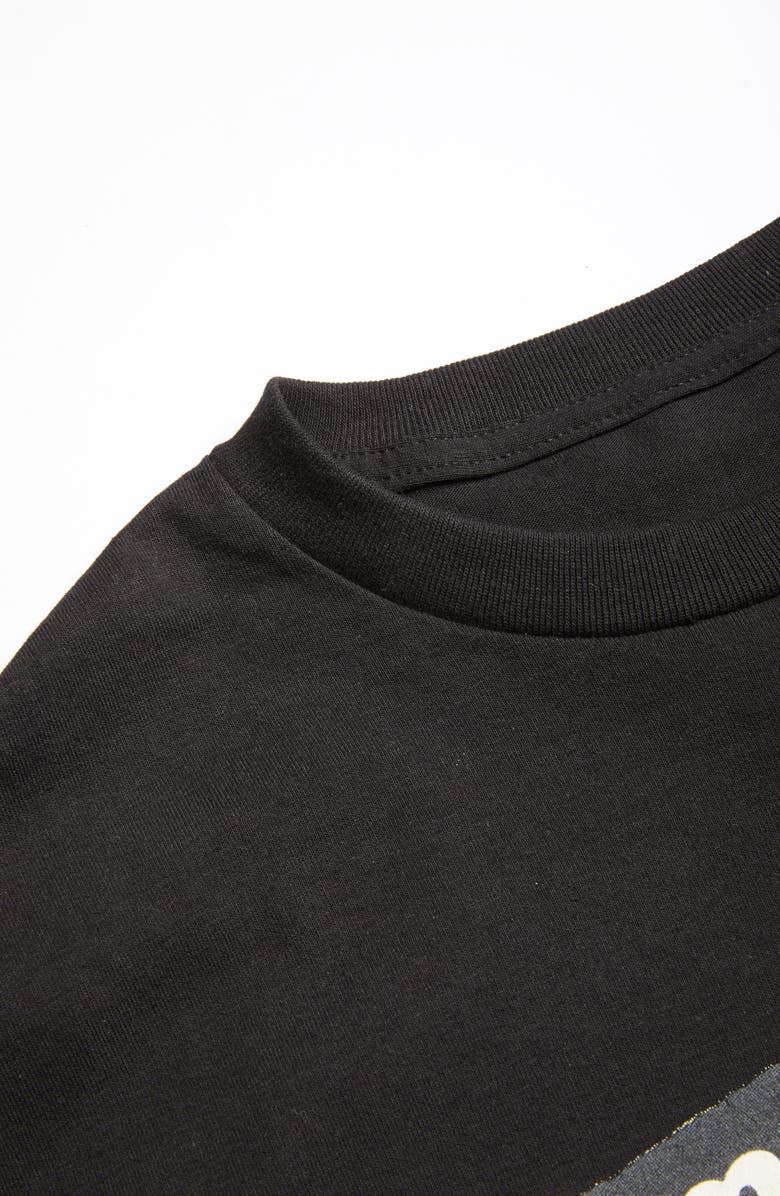 Adeshola Makinde Black America Cotton Graphic Tee, Alternate, color,