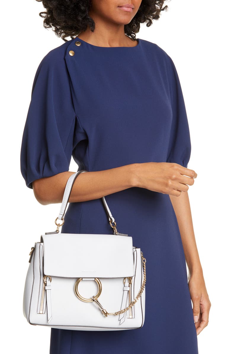 Chloé Small Faye Day Leather Shoulder Bag, Alternate, color,