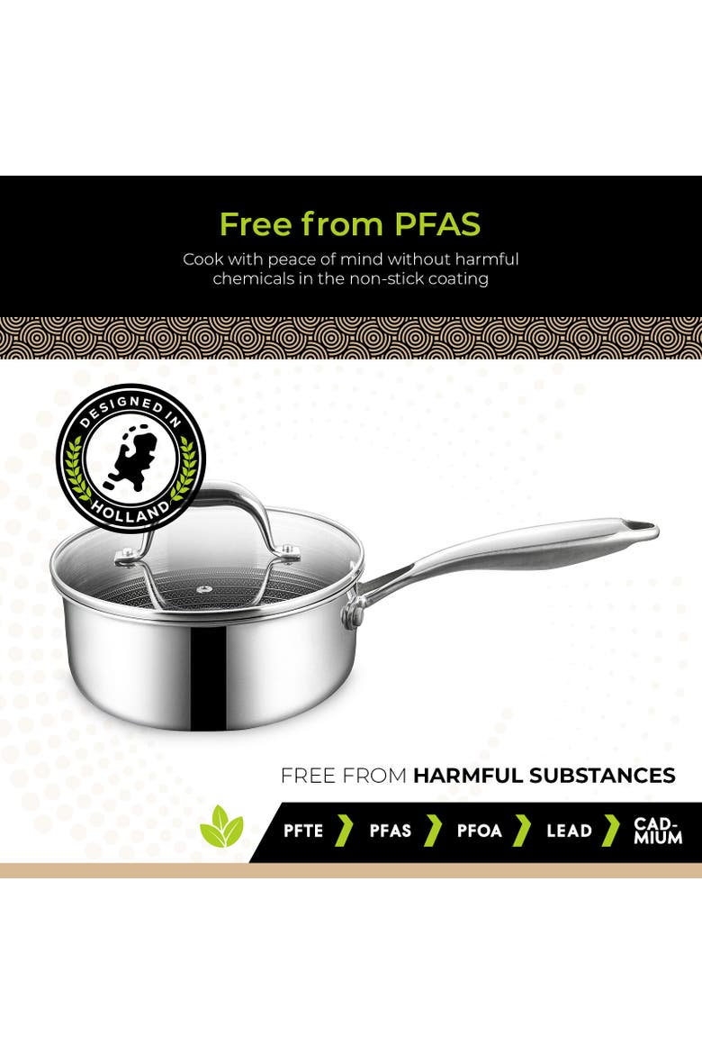 Circlad Series - 7" Sauce Pan with Lid, Alternate, color, No Colour