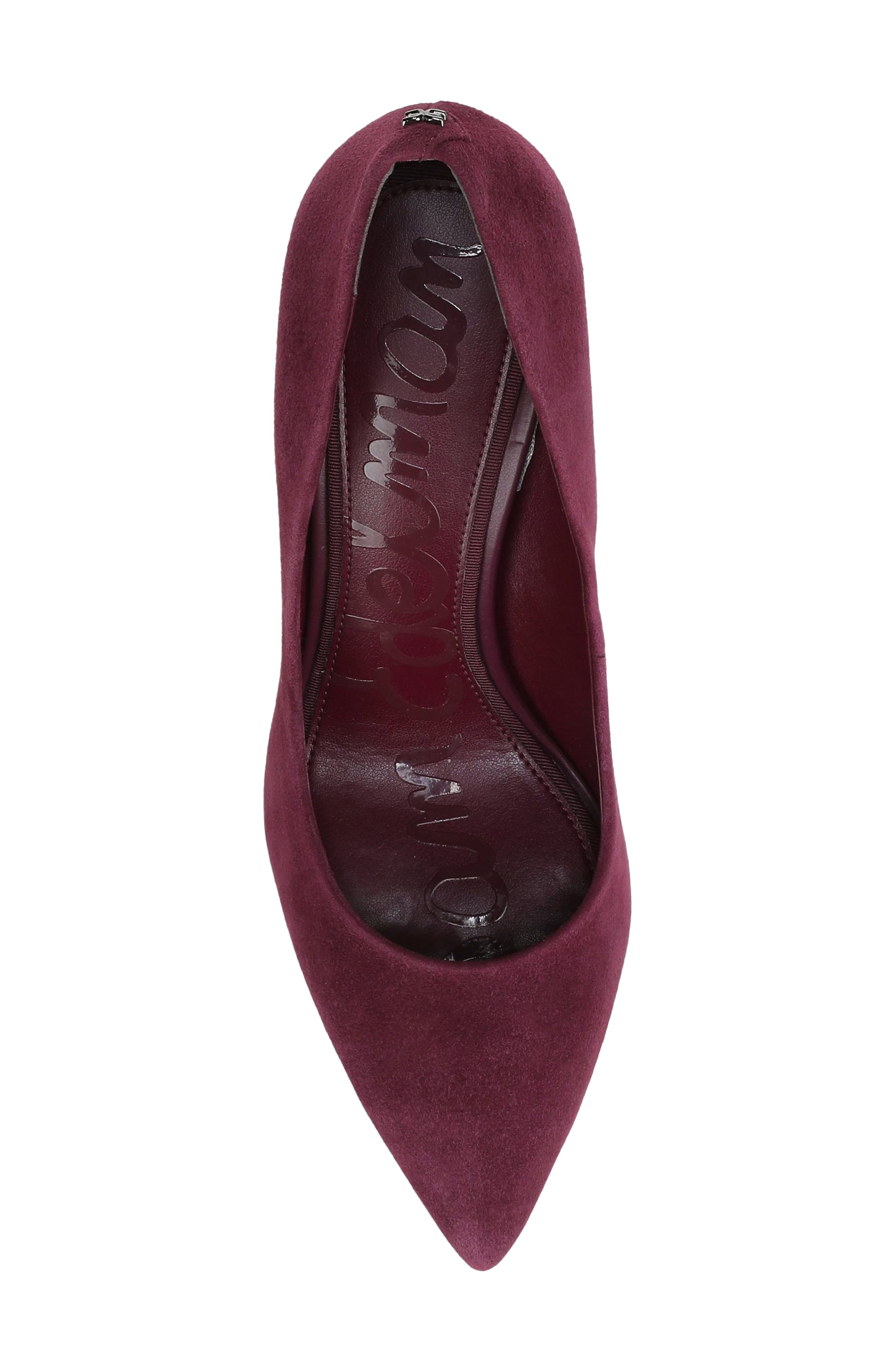 Hazel Pointed Toe Pump, Alternate, color, VIOLA SE