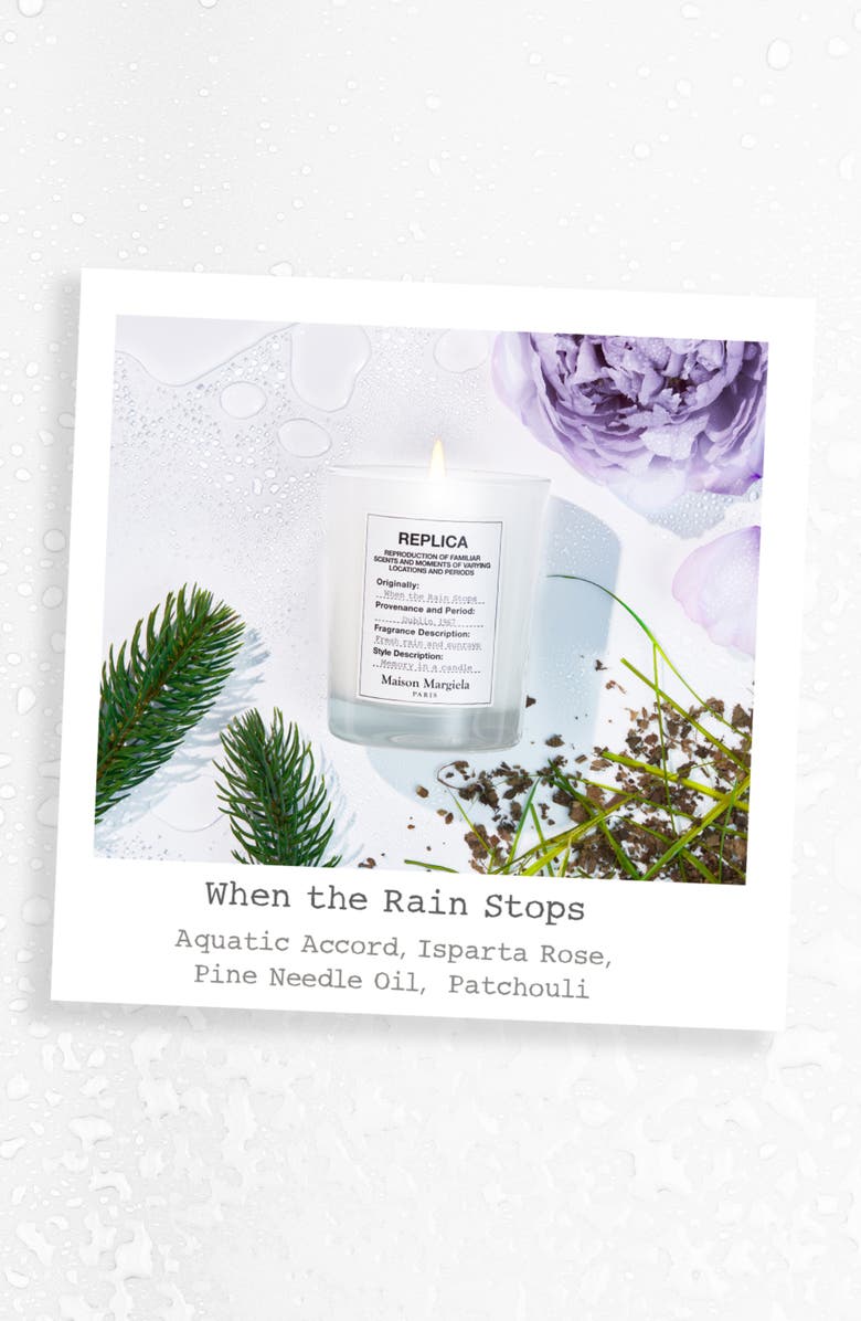 Maison Margiela Replica When the Rain Stops Candle, Alternate, color,