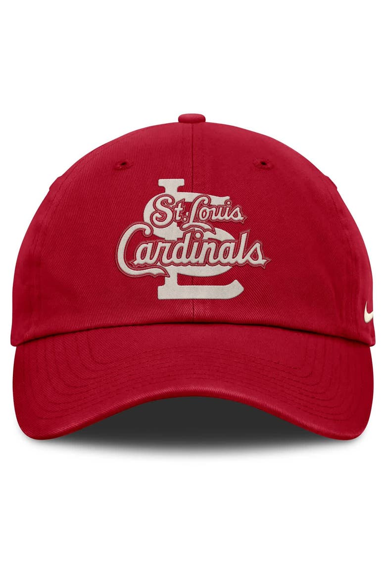 Men's Nike Red St. Louis Cardinals Statement Club Adjustable Hat, Alternate, color, Red