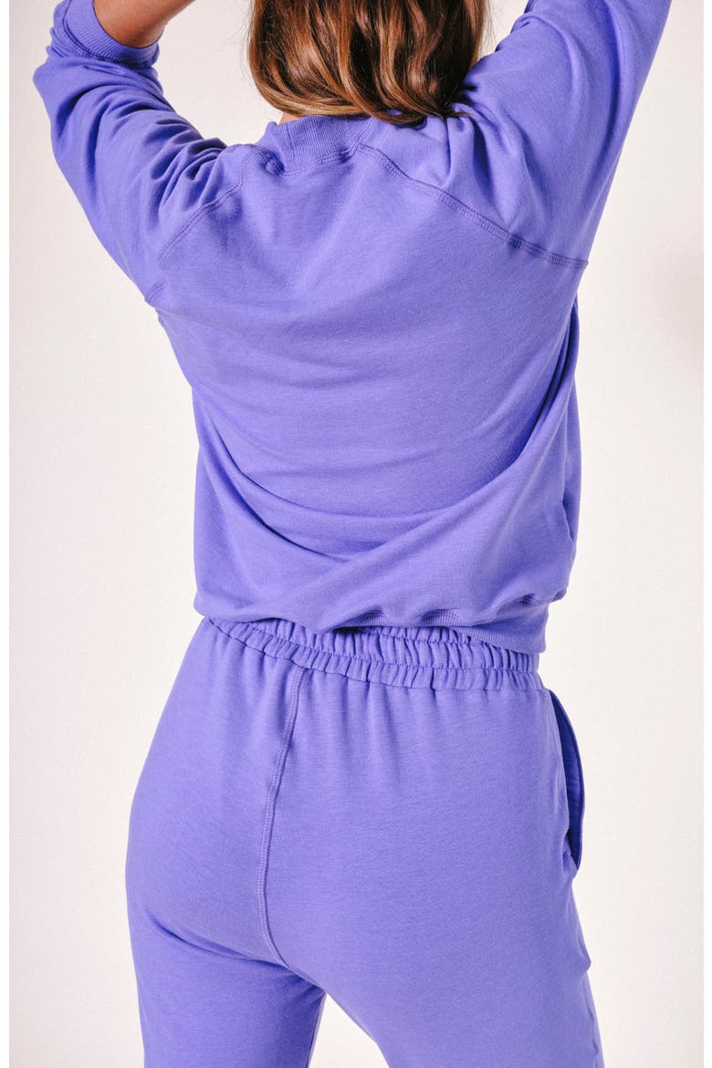 Agnes Organic Cotton + Tencel Jogger Pant, Alternate, color, Veri Peri