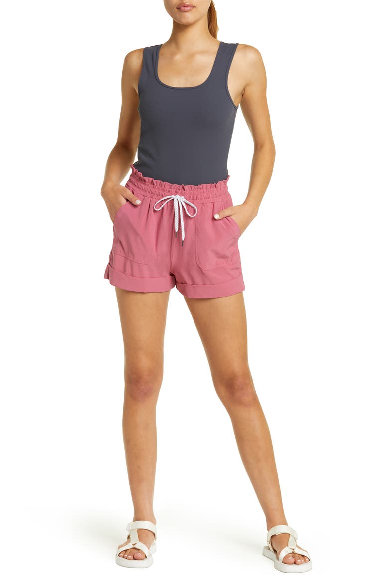Camp Shorts, Alternate, color, BURGUNDY BLUSH
