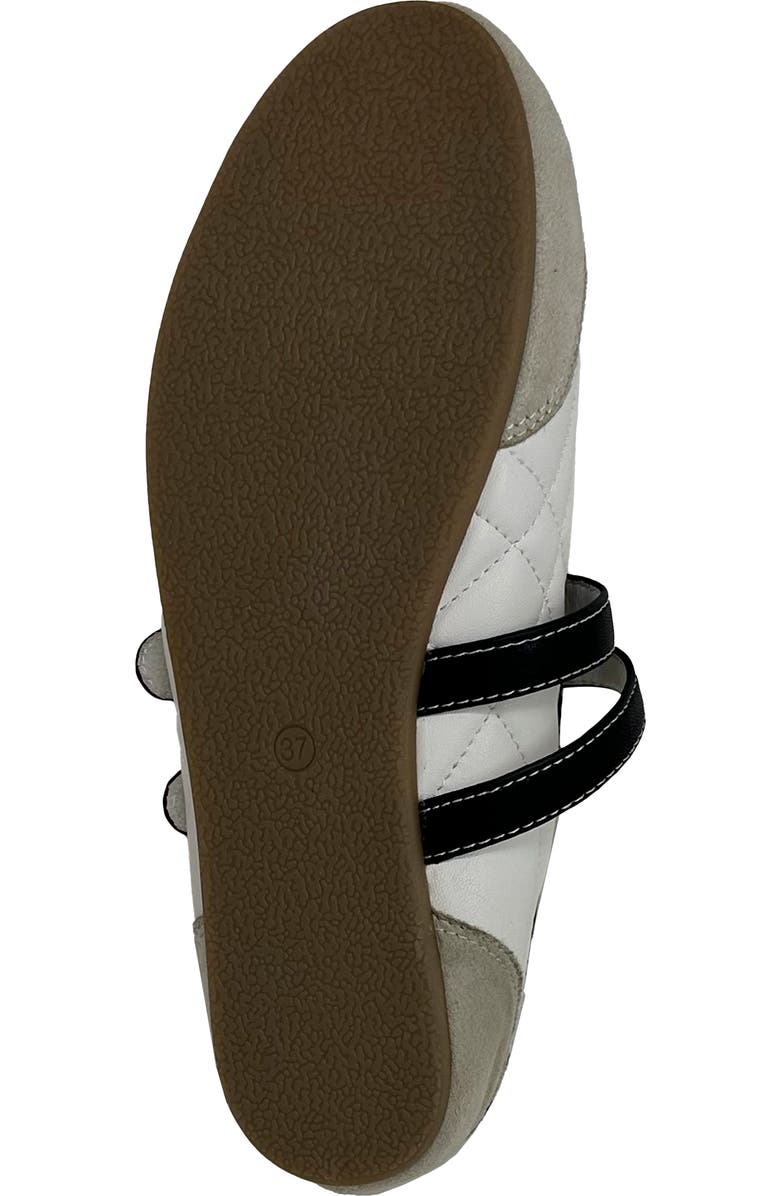 SHUSHOP Salome Flat, Alternate, color, Bone