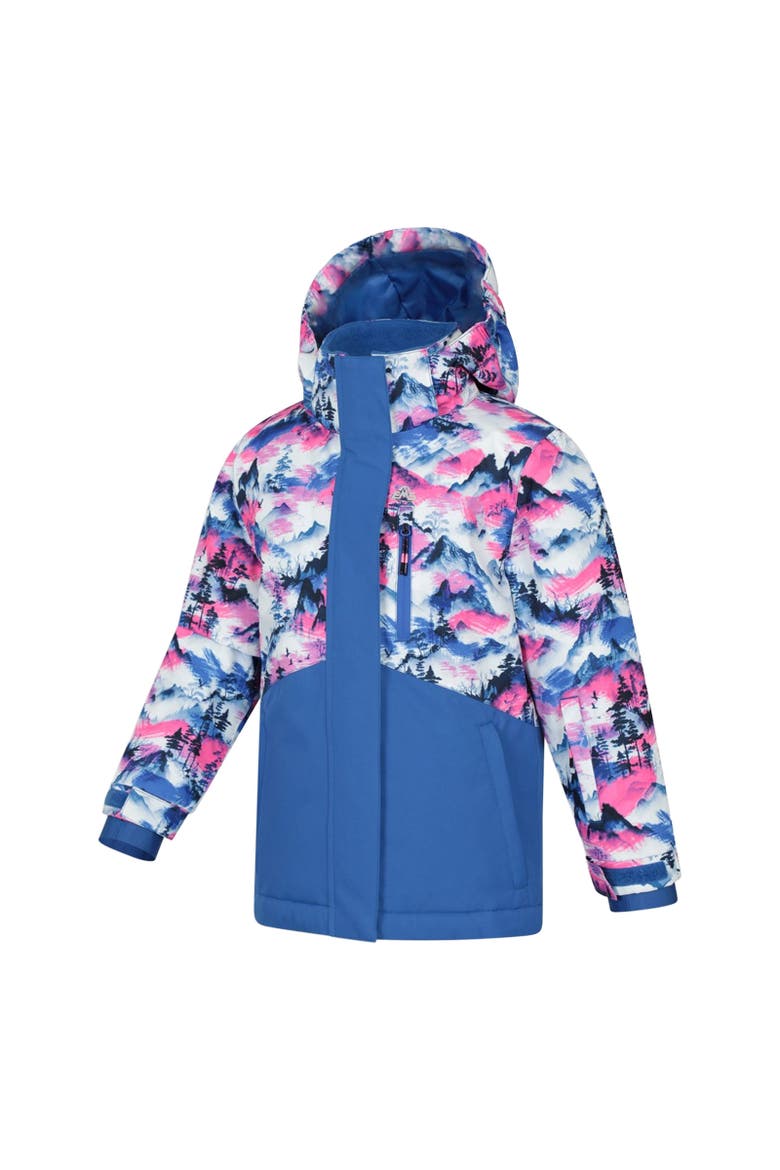 Childrens/Kids Himalayan Abstract Ski Jacket, Alternate, color, Bright Pink