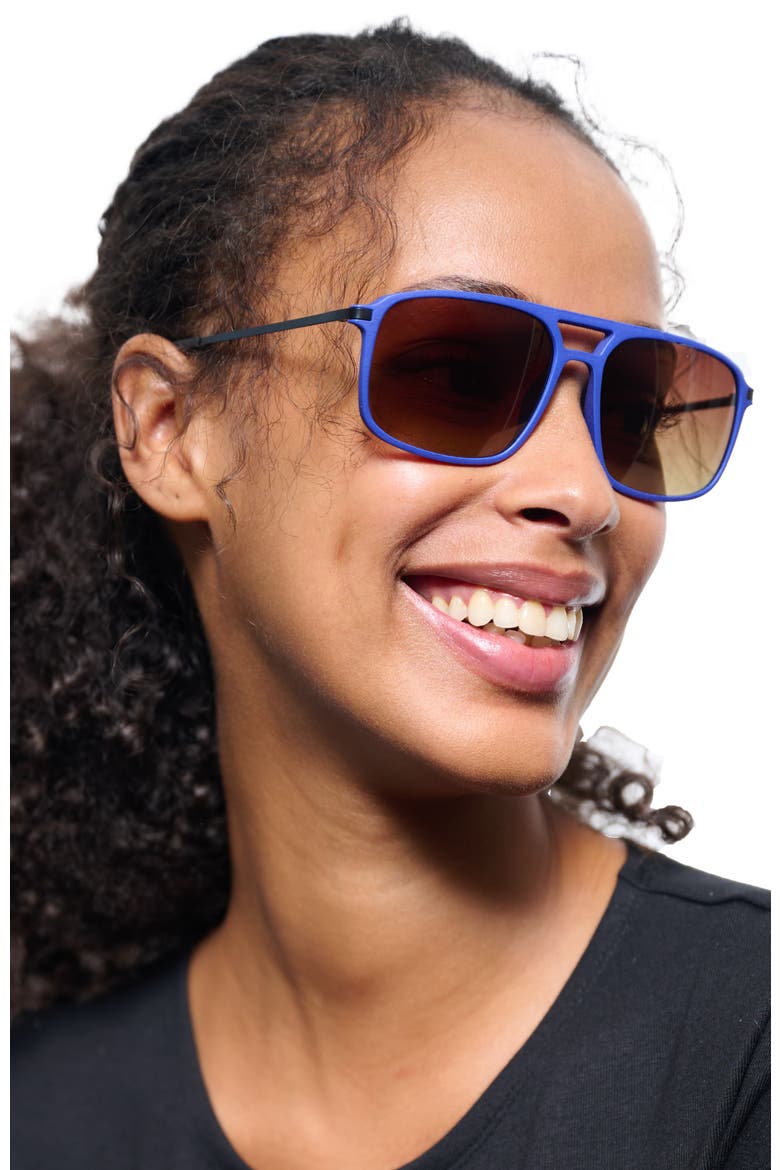Jota Sunglasses, Alternate, color, Electric Blue