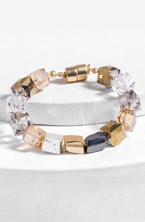 Saachi Square Beaded Bracelet In Multi