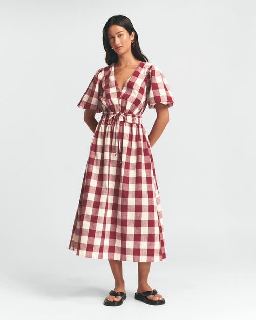 St Mrlo Rowley Midi Dress In Purple