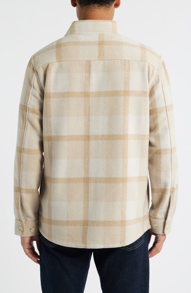7 Diamonds Cliffside Overshirt, Alternate, color, Sand