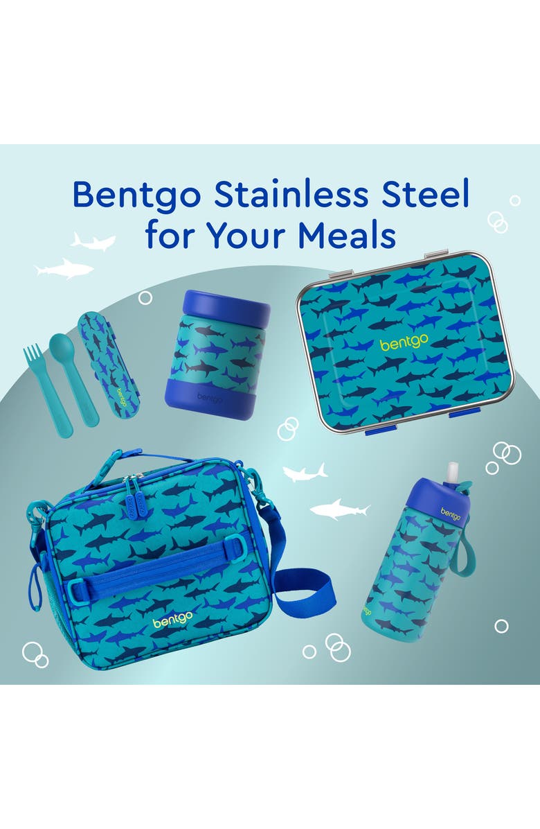 BENTGO Kids' Insulated Stainless Steel Food Jar, Alternate, color, Shark