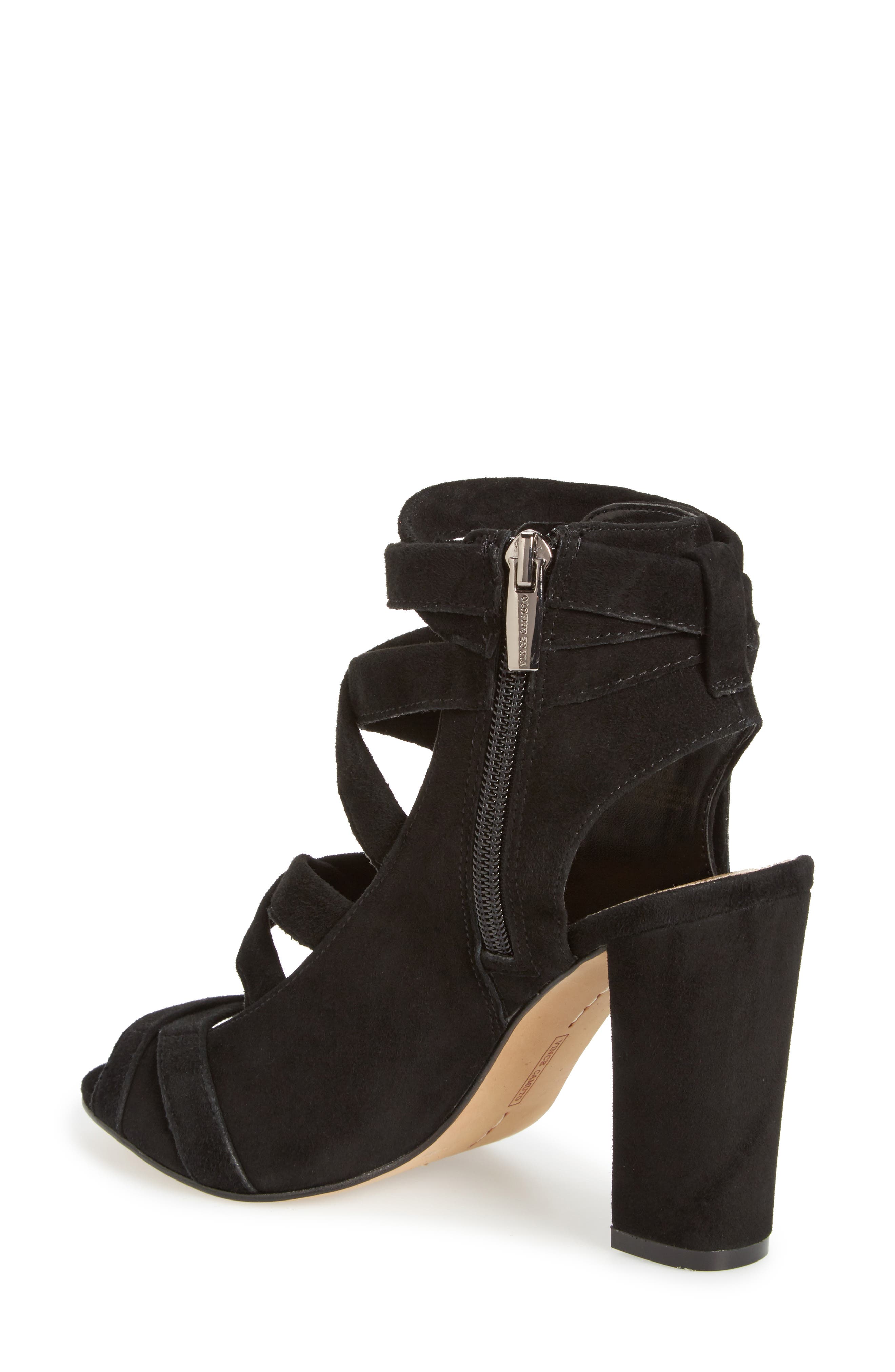 Sammson Sandal, Alternate, color, BLACK SUEDE