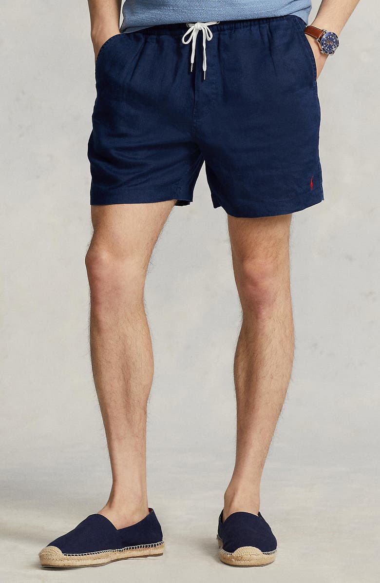 Polo Ralph Lauren Prepsters Linen Shorts, Alternate, color,