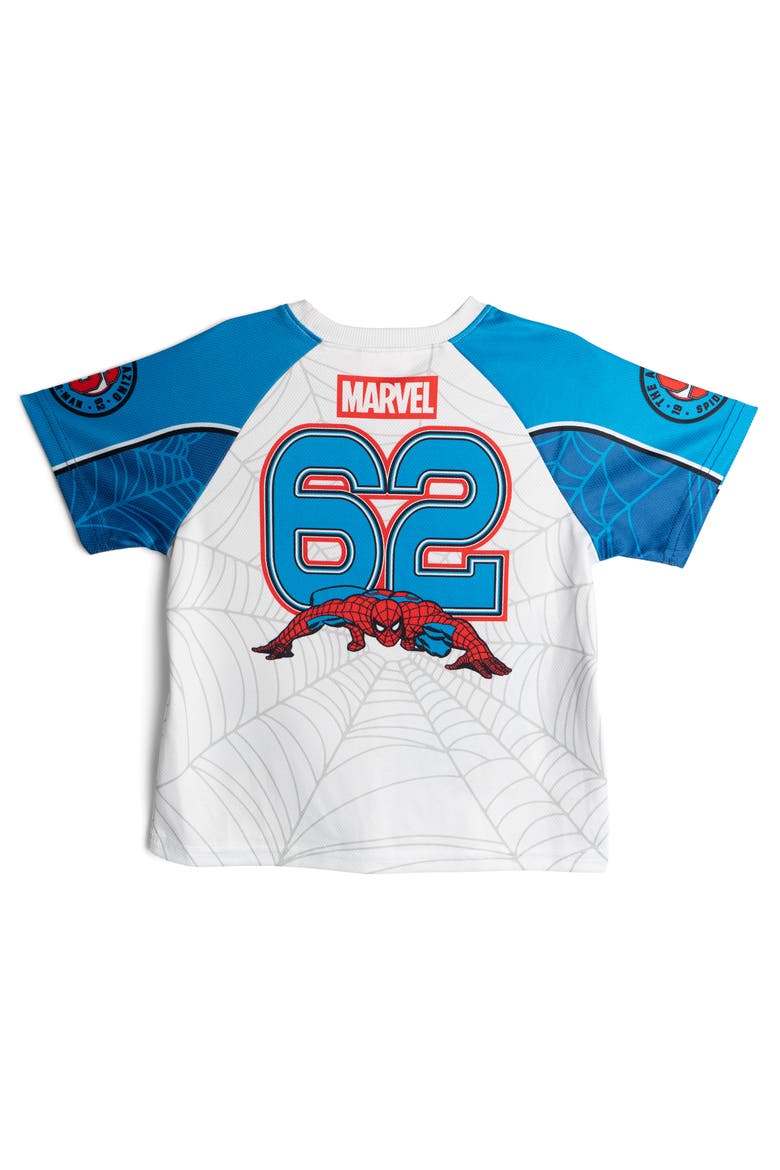 Spider-Man 2-Piece Athletic Tee and Shorts Set, Alternate, color, Cobalt Spider Man