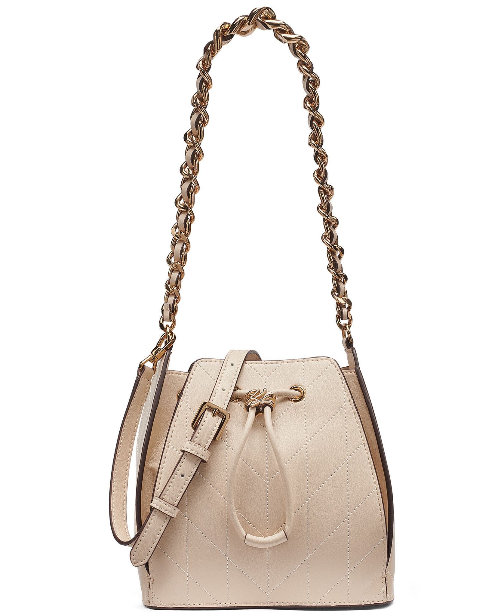 KARL LAGERFELD PARIS Fantina Crossbody, Main, color, Brie