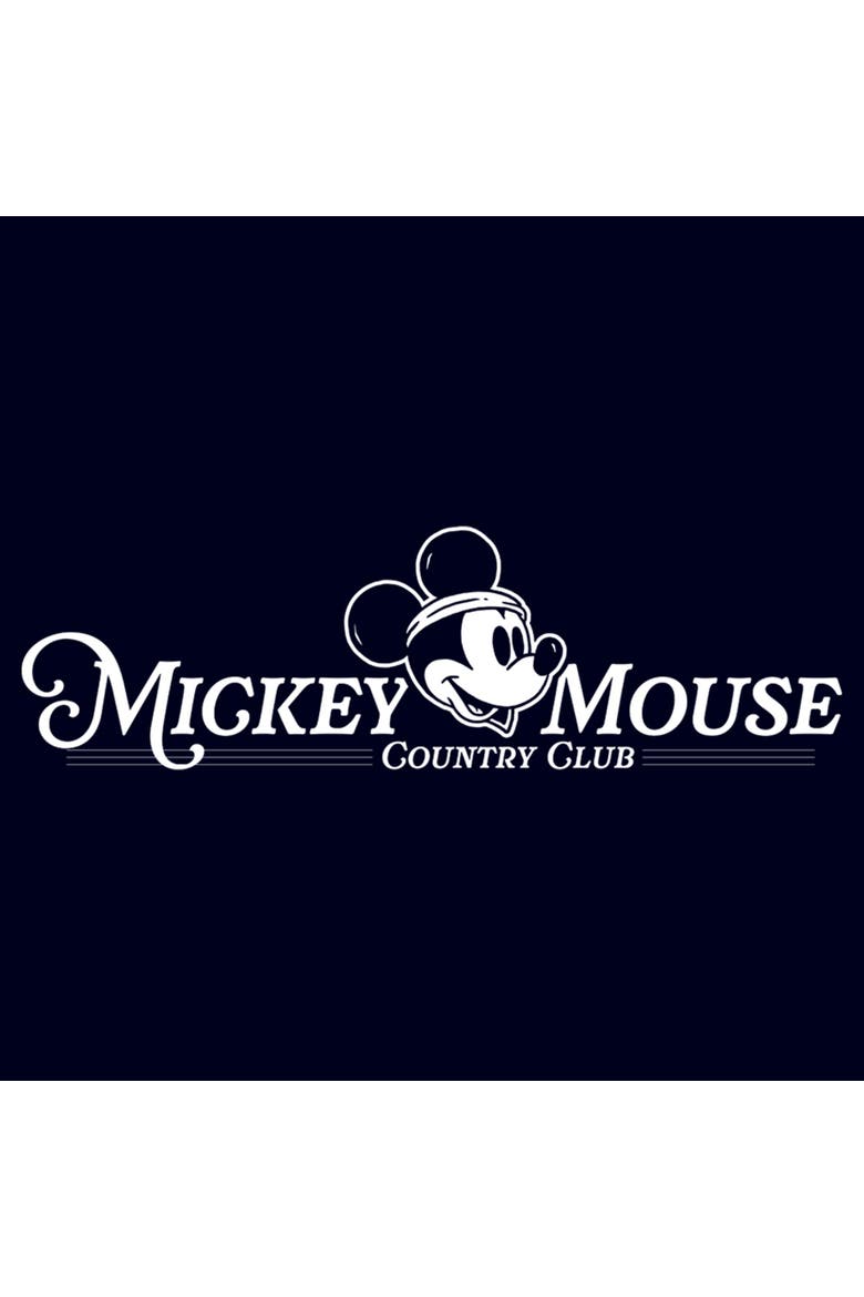 Men's Mickey & Friends Country Club Mickey  Graphic T-Shirt, Alternate, color, Navy Blue